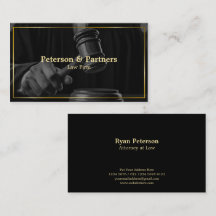 法と正義 | BWジャッジズゲベル金ゴールドブラック