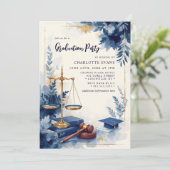 法のスケール 法科大学院 花のある卒業写真 招待状 (スタンド正面)