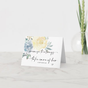 法の両親が花婿気にに贈結婚る カード