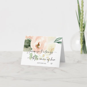 法の両親が花婿気にに贈結婚る カード