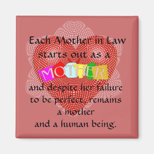 法の各母は母として始まる マグネット (正面)