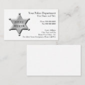 法の執行の名刺 名刺 (正面/裏面)