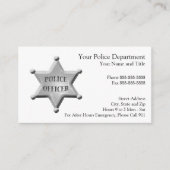 法の執行の名刺 名刺 (正面)