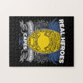 法の執行の実質の英雄 ジグソーパズル (横)