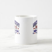 法の執行の誇り高い母 コーヒーマグカップ (中央)