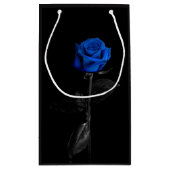 法の執行の青のバラ スモールペーパーバッグ (裏面)