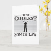 法の息子が父素晴らし親訴訟の贈おもしろいり物 カード (黄色い花)