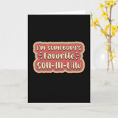 法の父の息子が法の訴えの贈誇りを持った与アイディア カード (黄色い花)