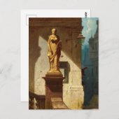 法の目、カール・スピツウェグによる正義 ポストカード (正面/裏面)