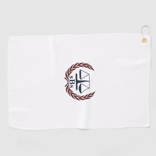 法はかりで測事弁パーソナライズされた護士の贈り物 ゴルフタオル (横)