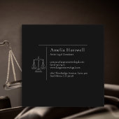 法はかりで測務最小主義プロフェッショナル スクエア名刺