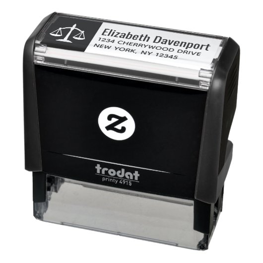 法はかりで測律法テーマデザイン セルフインキングスタンプ (商品)