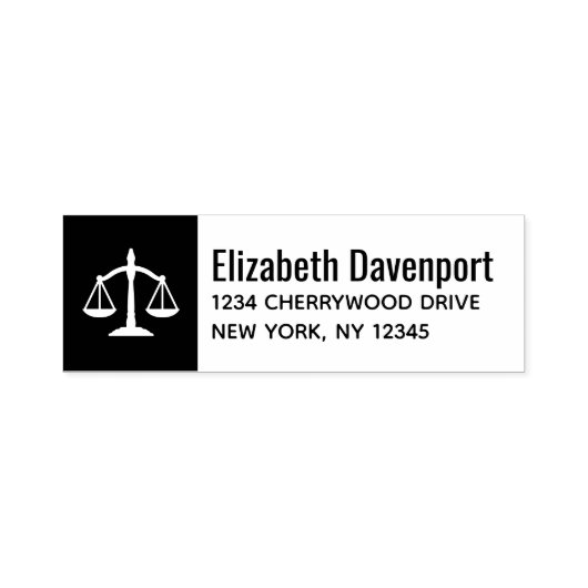 法はかりで測律法テーマデザイン セルフインキングスタンプ (デザイン)