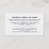 法はかりで測律法プロフェッショナル 名刺 (裏面)