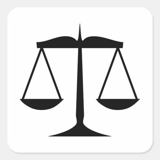 法はかりで測律 スクエアシール (正面)