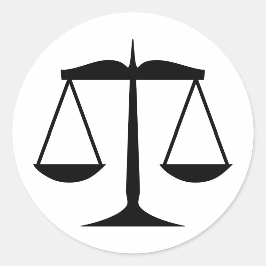 法はかりで測律 ラウンドシール (正面)