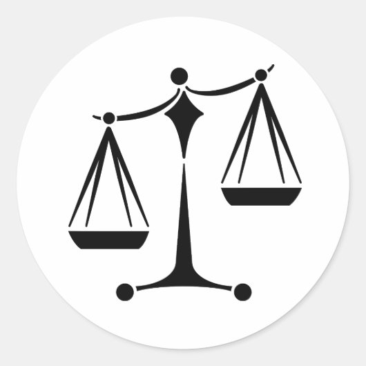 法はかりで測律 – 法 ラウンドシール (正面)