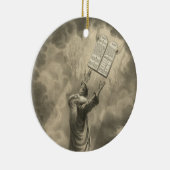 法を受け入れるモーセ十戒 セラミックオーナメント (右)