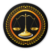 法エレガント律法はかりで測引き出しノブ – SRF セラミックノブ (正面)