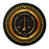 法エレガント律法はかりで測引き出しノブ – SRF セラミックノブ (正面)