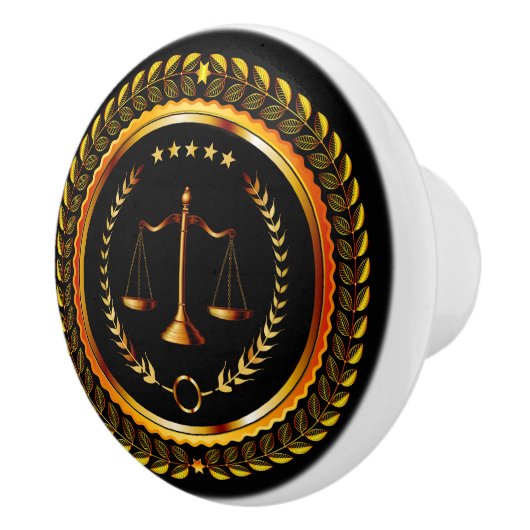 法エレガント律法はかりで測引き出しノブ – SRF セラミックノブ (右)