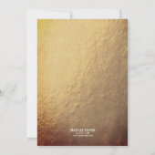 法エレガント科卒業党招待状 招待状 (裏面)