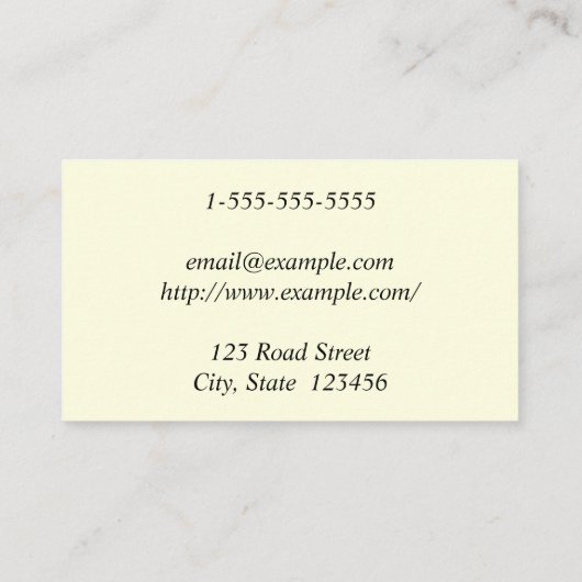 法シンプル務エレガント弁護士名刺名刺 名刺 (裏面)