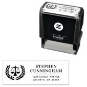 法パーソナライズされたモダン弁護士弁護士 セルフインキングスタンプ (インサイチュ)