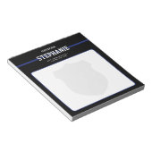 法パーソナライズされた執行の警察官 ノートパッド (アングル)