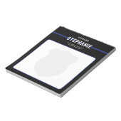 法パーソナライズされた執行の警察官 ノートパッド (回転)