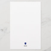 法パーソナライズされた執行の警察官 便箋 (裏面)