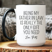 法パーソナライズされた律上の父誕生日 マグカップ