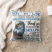 法パーソナライズされた律親愛の息子に クッション (ブランケット)