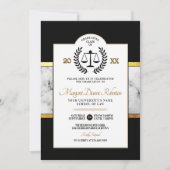 法モダン科卒業党招待状 招待状 (正面)