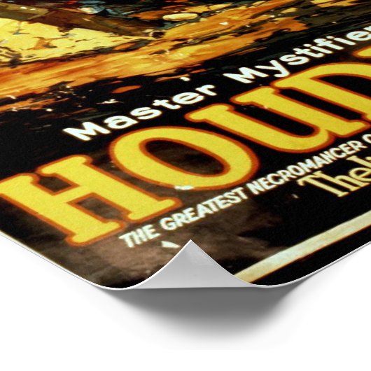 法二井「文芸ダイジェスト」ヴィンテージ ポスター (角)