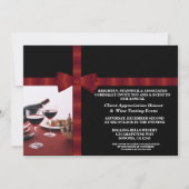 法人イベント クライアントへの感謝 招待状 (正面)