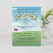 法人ゴルフ大会 招待状 (スタンド正面)