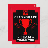 法人チーム感謝 ポストカード (正面/裏面)