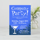 法人パーティーの招待状 | 会社からの招待 招待状 (スタンド正面)
