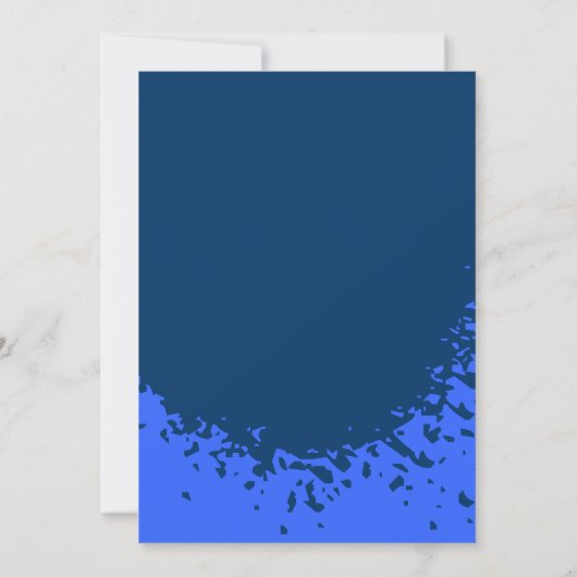 法人パーティーの招待状 | 会社主催のイベント案内 招待状 (裏面)