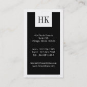 法人企業カード 名刺 (裏面)