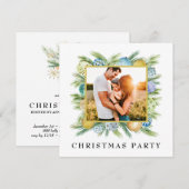 *~* 法人個人写真AP20クリスマスパーティー 招待状 (正面/裏面)