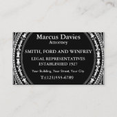 法人名刺 名刺 (裏面)