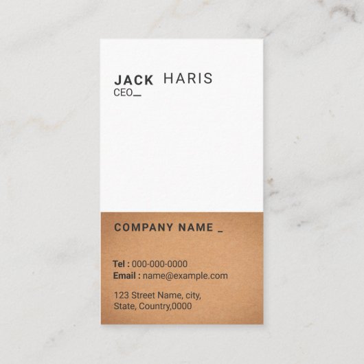 法人名刺 名刺 (裏面)