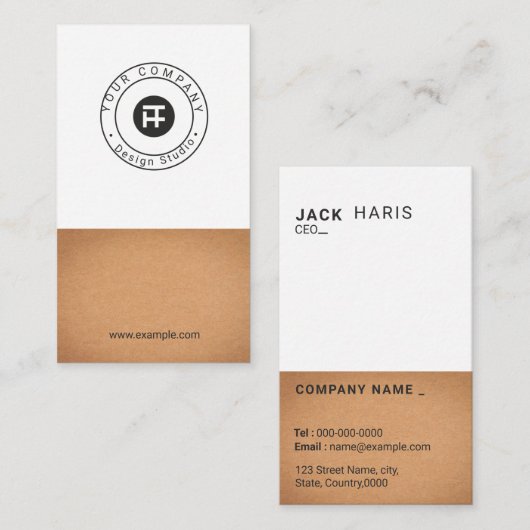 法人名刺 名刺 (正面/裏面)