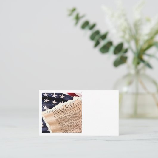 法人憲法名刺 名刺 (スタンド正面)