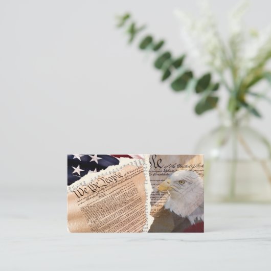 法人憲法名刺 名刺 (スタンド正面)