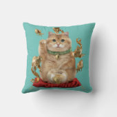 法人招き猫 クッション (裏面)