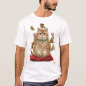 法人招き猫 Tシャツ (正面)