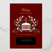 法企業の務会社 箔シーズンカード (正面)